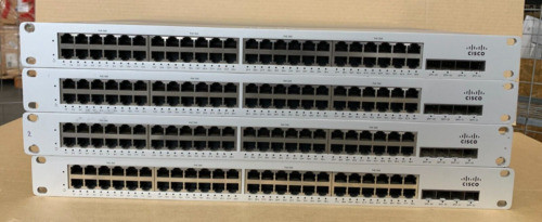 Cisco Meraki Ms225-48Lp-Hw Gigabit Poe Switch 48 Port Unclaimed