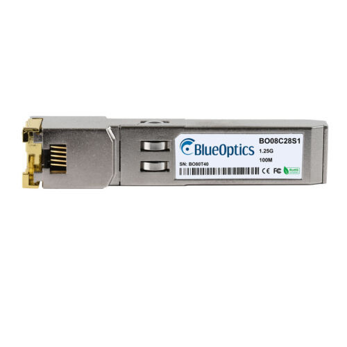 Cisco Sfp-Ge-T Compatible Blueoptics Sfp Bo08C28S1-