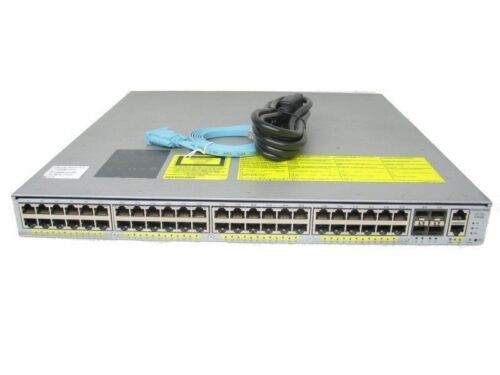 Cisco Ws-C4948E-E Catalyst Enterprise 4948E Switch W/ Dual Ac - 1 Year Warranty