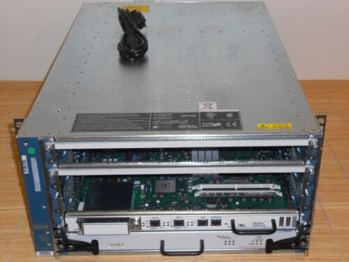 Cisco 12404 Gsr4/80-Ac 4-Slot Chassis Router 1Xac Power Csf Card+Prp-1 Processor-