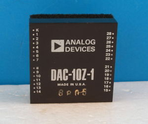 DAC-10Z-1 MODULE 10 BIT HIGH SPEED MULTIPLYING D/A ANALOG DEVICES  GOLD PINS