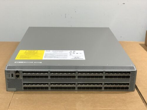 Cisco Ds-C9396S 16G Fc Fabric Switch 48 Active Ports Port Side Exhaust 2X Ac Psu