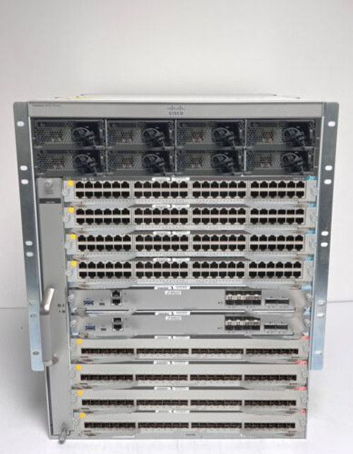 Cisco Catalyst C9410R 2X C9400-Sup-1Xl 4X C9400-Lc-48P 4X C9400-Lc-24Xs