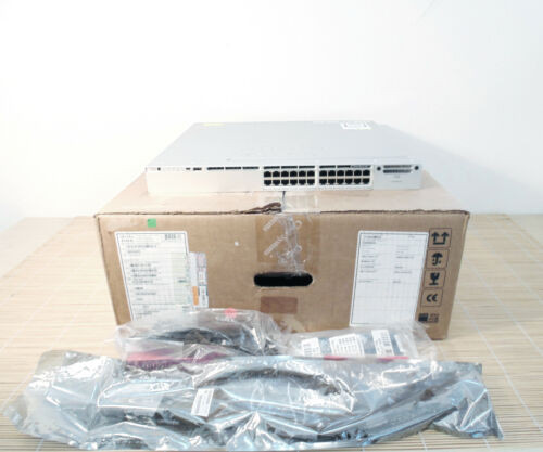 New Cisco Ws-C3850-24P-S Stackable 24 10/100/1000 Ethernet Poe+ New Open Box-