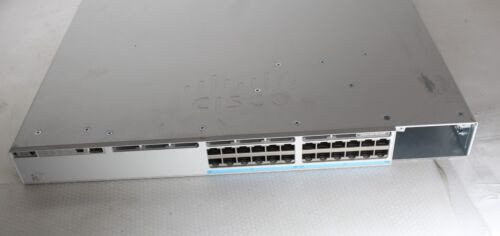 Cisco C9300 C9300-24Ux-A  24 Ports Fully Managed Poe Network Switch Tested 1*Psu