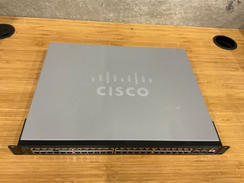 Cisco Sg500X-48P-K9 V05 48-Port Gigabit Poe Stackable Managed Switch No Cord