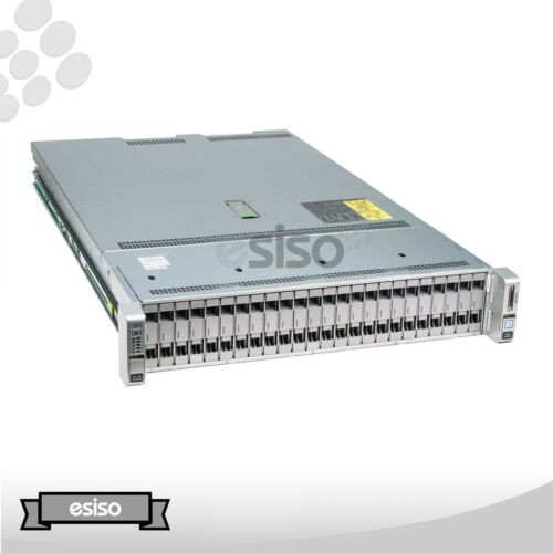 Cisco Ucs C240 M4 24Sff 2X 8C E5-2640V3 2.6Ghz 64Gb Ram 12Xtray No Rail
