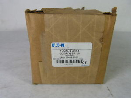 Eaton 10250T3614 Heavy Duty Pushbutton Station - Sealed In Package  New