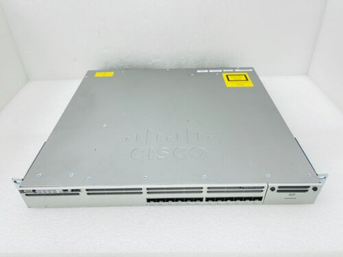 Cisco Catalyst Ws-C3850-12Xs-E Switch 3850 12 Port Ge Sfp+ / No Powr Cord / Used