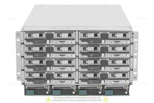 Cisco Ucs 5108 8X Ucs B200 M4 16X Xeon E5-2699 V4 512Gb 16X 300Gb Rails Memory-