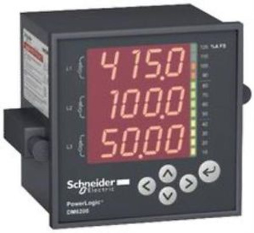 No. 41T0293 Metsedm6200 Digital Panel Meter 4-Digit 80Vac To 480Vac