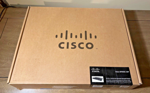 Cisco Sf550X-48P 48 Port Ethernet Poe Managed Switch Sf550X-48P-K9-Na