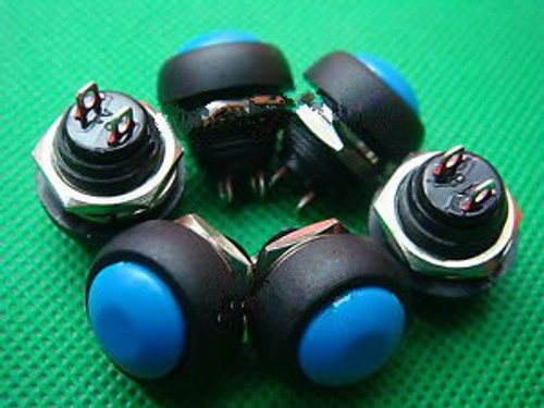 1000Pc Blue Momentary Off Push Button Horn Switch