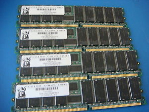 4x VIKING 512MB PC2100 ECC REGISTERED DDR64X72R266184VI PC2100R-25330-Z R143