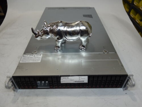 Supermicro 2049U-Tr4 2U Sff Server W/ 4X Heatsinks, Trays, Dual Psu, X11Qph+