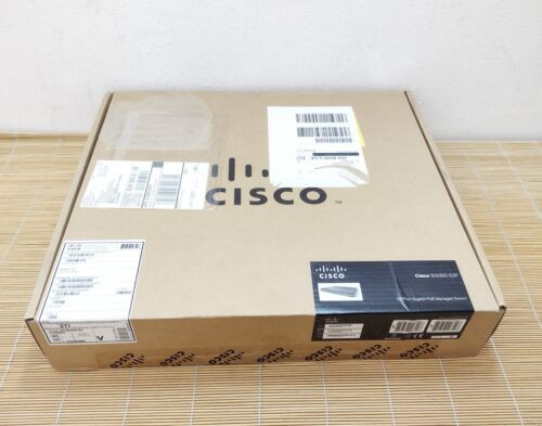 New Cisco Sg350-52P-K9 52-Gigabit Switch 375W Poe Layer 3 Managed New Sealed-