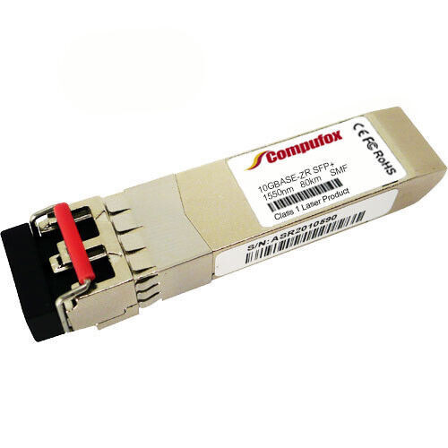 Lot, 10Gbase-Zr Sfp+ (Smf, 1550Nm, 80Km) For Cisco, Avago, Avaya, Brocade