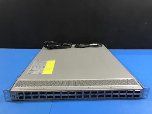 Cisco N3K-C3232C 32 Port 100Gbe Qsfp28 Network Switch 2X Psu