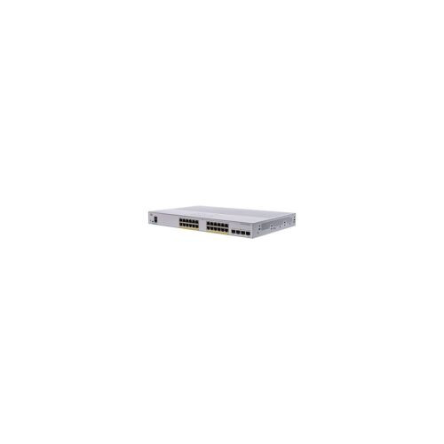 Cisco 250 24-Port Gigabit Ethernet Managed Switch Silver (Cbs25024P4Gna)