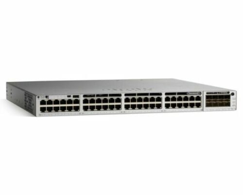 Cisco C9300-48U - 48 Ports Fully Managed Power Over Ethernet Switch (Network...