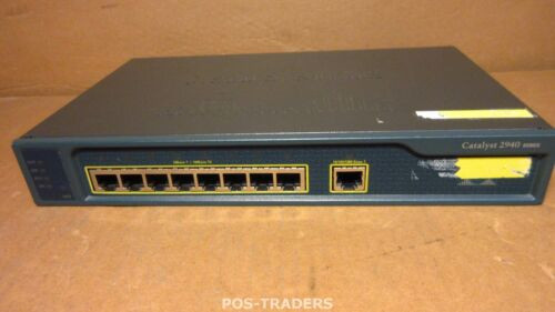 Cisco Catalyst Ws-C2940-8Tt-S 8X 10/100 1X Gigabit Ports External Switch-