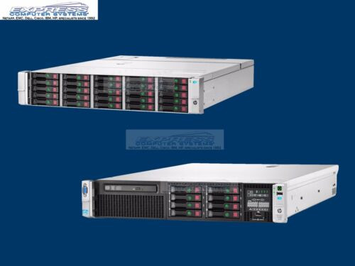 Hpe D3700 10X 1Tb 7.2K 6G Sata 2.5" P431 Dl380P G8 2X E5-2660 32Gb 8X 600Gb 10K