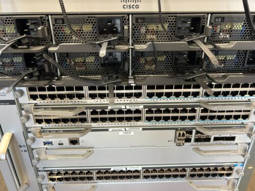 Cisco C9407R= C9400-Sup-1Xl-Y, 3X Lc-48Ux, 8X 3200 Pwr - New Cond Tested Warr