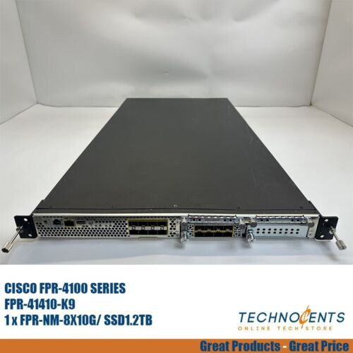 Cisco Fpr-4100 Series Fpr4140-K9 Firepower 4140 Ngips Appliance