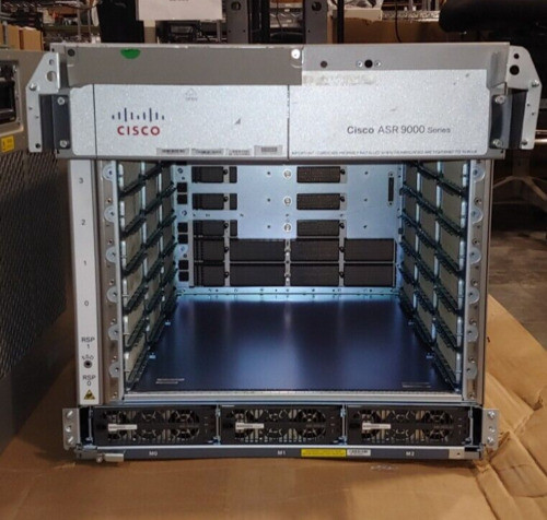 Cisco Asr-9006-Ac 6-Slot Router Chassis 4 Line Card Slots *Cosmetic*