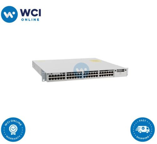 Cisco C9300-48T-E 48 Port Catalyst 9300 Network Switch