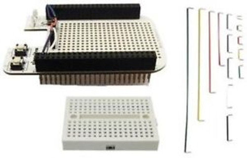 Circuitco-Beaglebone Breadboard-Add-On Brd,Beaglebone,Breadboard Cape + Wire Set