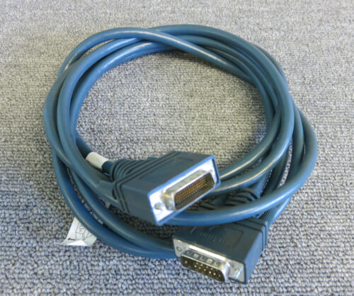 Original Cisco 72-0789-01 Male Db60 To Male Db15 3 Meter X.21 Dte Serial Cable