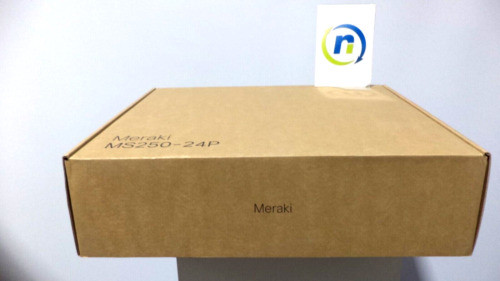 New Cisco Ms250-24P-Hw Meraki Ms250 24-Port Gigabit Poe+ Switch - 1 Yr Wrnty