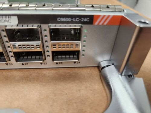 Cisco Catalyst 9600 Line Card 24-Port 40-Ge/ 12-Port 100-Ge C9600-Lc-24C