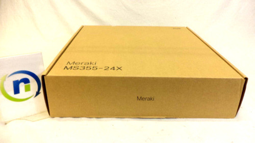 New Cisco Meraki Ms355-24X-Hw 24-Port Multi-Gigabit Poe Switch, Ms355 -1Yr Wrnty