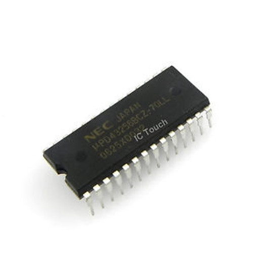 25pcs D43256BCZ-70LL IC 256K-BIT CMOS STATIC RAM NEC Microprocessor IC PDIP-28