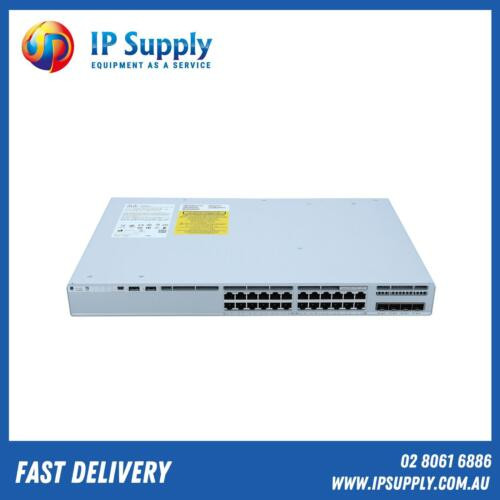Cisco C9200L-24P-4X-A 24 Port Gigabit Poe 4X 10G Sfp Network Advantage Switch