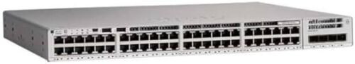 Cisco C9200-48P-E 48 Port Switch W/ C9200-Nm-4X + 2 X C9200-Stack Nob