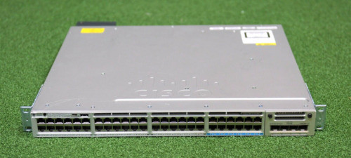 Cisco Ws-C3850-12X48U-S Catalyst 3850 Network Switch W/ Ipbasek9 +C3850-Nm-4-1G