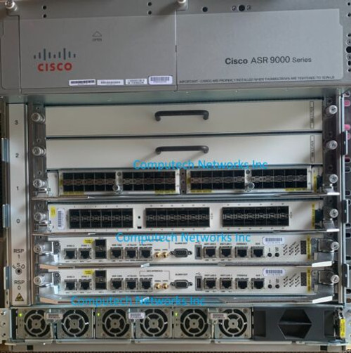 Cisco Asr-9006-Ac-V2 2 A9K-Rsp440-Se A9K-36X10Ge-Se 36 X 10G Ports 40 X 1G Ports