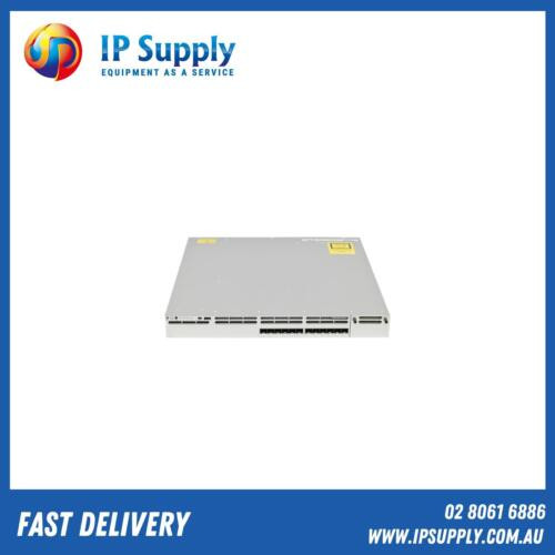 Cisco Ws-C3850-12Xs-E 12 Port 10G Fiber Switch Ip Services Latest Ios Tested
