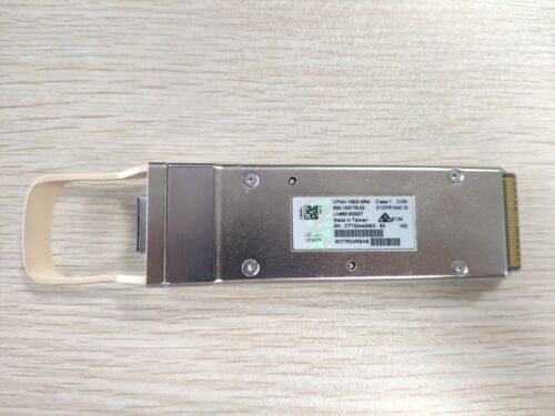 Cisco  Cpak-100G-Sr4 Original Transceiver Module With Green Hologram