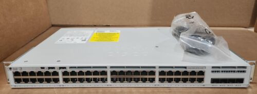 Cisco C9200L-48P-4X-E 48-Port Poe+ 4-Port 10Gb Sfp+ Switch W/ Network Essentials