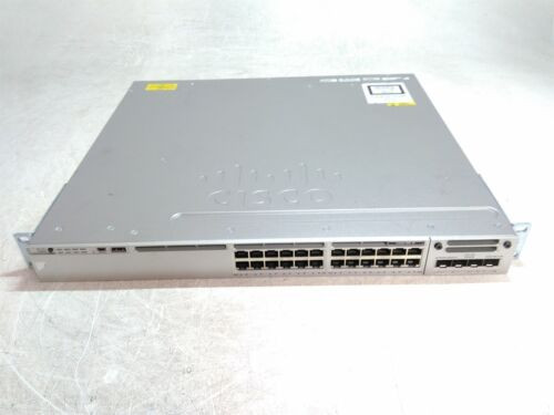Cisco Catalyst Ws-C3850-24T 24-Port Gigabit Switch With C3850-Nm-2-10G Module