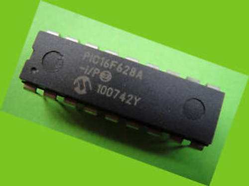 50pcs,PIC16F628A I/P PIC16F628 Microchip Flash MCU 18PIN ay