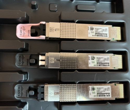 Cisco  Qdd-400G-Zrp-S 100G Original Transceiver Module Good Condition