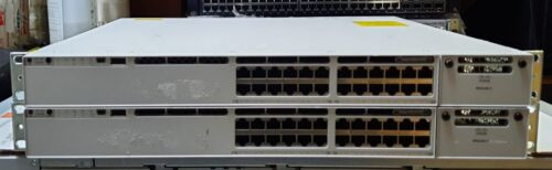 Cisco Catalyst 9300-24P-A V03 24 Port Poe+ Network Switch.