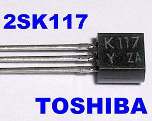 300pcs Transistor 2SK117 K117 NEW, Japanese TOSHIBA, 100% new and original