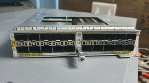 Cisco A9K-Mpa-20X10Ge V03 Module 20-Port 10-Gigabit Port Card A9K-Mpa-20X10Ge