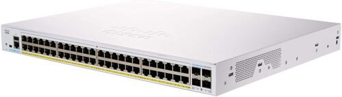 New Cisco Cbs250-48P-4G 48-Port Ge Smart Switch 48-Port Gigabit Poe+ 370W 4Xsfp